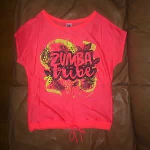 Zumba Tribe mesh workout top